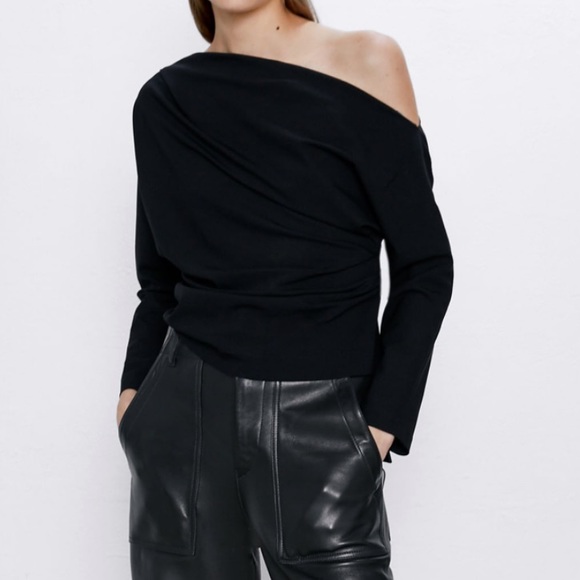 Last🔥🔥Zara ruching top bloggers favorite - Picture 8 of 8